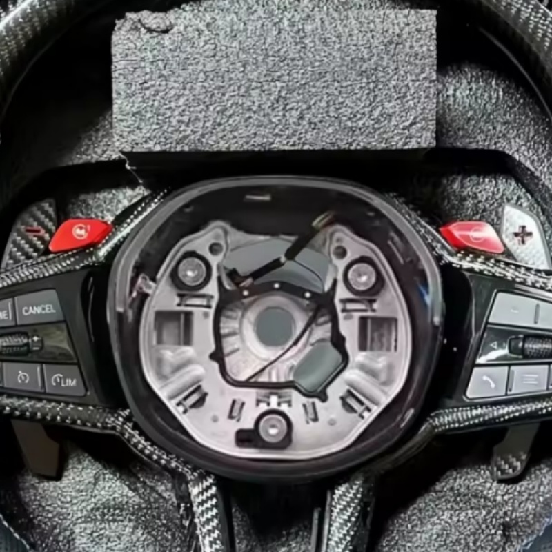Car Steering Wheel Carbon Fibe - Tech Car Accessories recension och pris