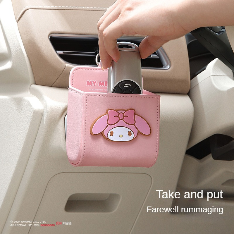 Sanrio Kuromi Hello Kitty Car  - Kawaii Tech Accessories recension och pris