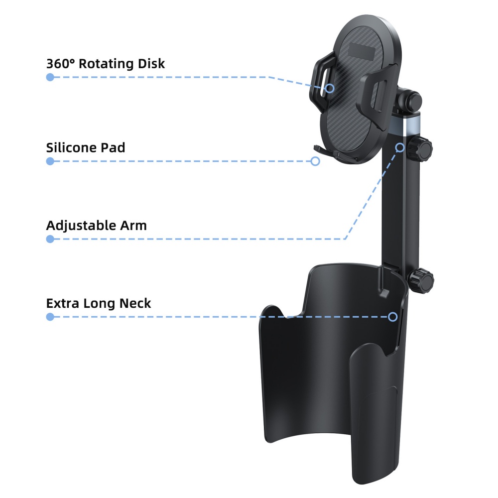 Car Cup Holder Phone Mount Exp - Mobile Tech Accessories recension och pris
