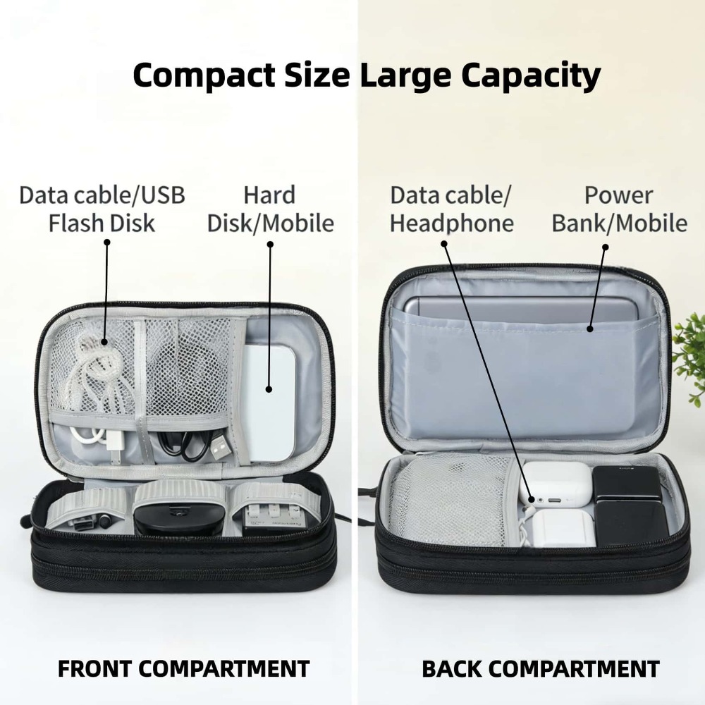 Electronics Organizer Case Por - Tech Accessories Case recension och pris