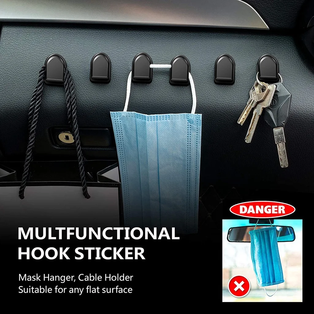 Mini Car Hooks Interior Storag - Tech Car Accessories recension och pris